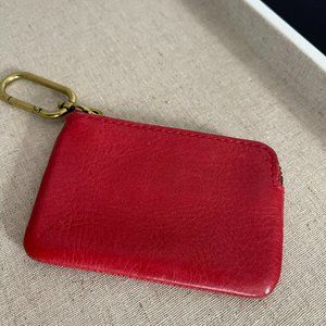 Madewell Leather Carabiner Mini Pouch